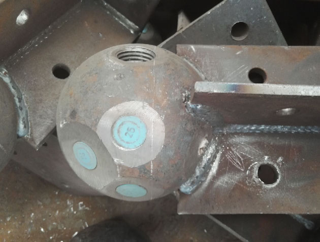 焦作螺栓球球塞，网架配件