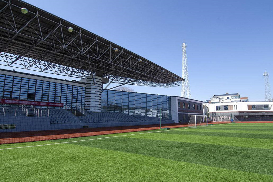 焦作体育场看台网架工程